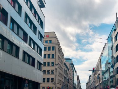 Bruxelles 'de kırmızı trafik ışığı