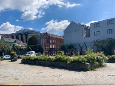 Bruxelles 'de boş bir cadde