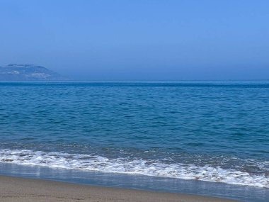 Fas sahilinden Ceuta manzarası