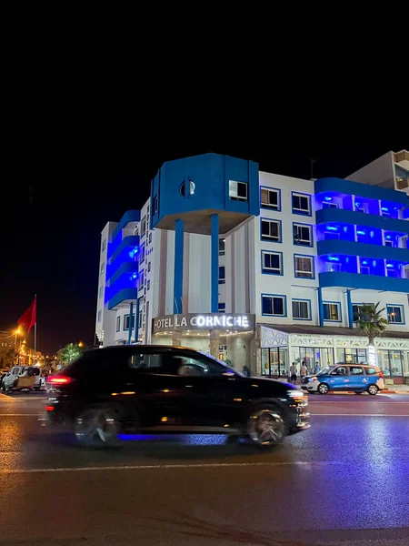 Exterior Hotel Corniche Fnideq — Fotografia de Stock