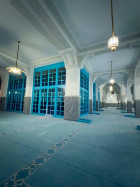 The interior of Mohamed V mosque in Fnideq