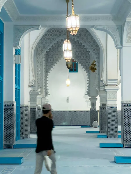 Interior Mohamed Mosque Fnideq — Stock fotografie