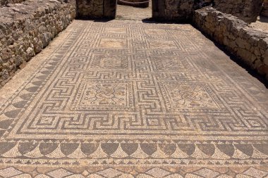Meknes yakınlarındaki antik Roma şehri Volubilis