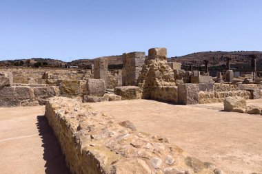 Meknes yakınlarındaki antik Roma şehri Volubilis