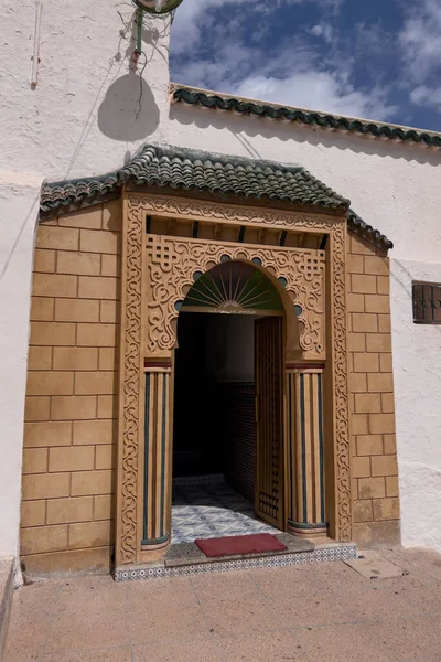 Entrada Del Santuario Sidi Ali Bosrghin Sefrou — Foto de Stock