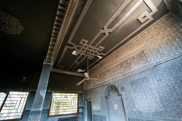 Interno Una Moschea Bruciata — Foto Stock