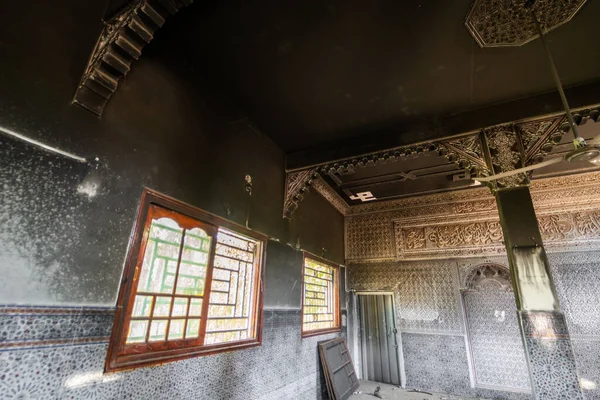 Interior Una Mezquita Quemada — Foto de Stock