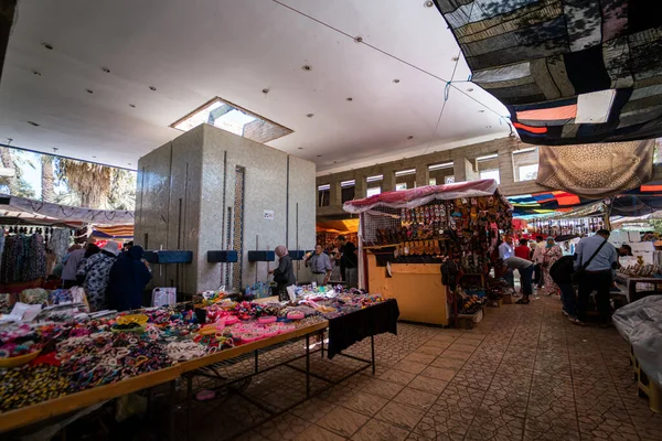 Pov Del Mercato Strada Sidi Harazem — Foto Stock