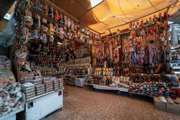 Pov Street Market Sidi Harazem — Stock Photo, Image