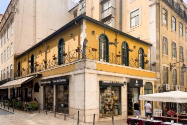 Lizbon 'da bir sokak manzarası