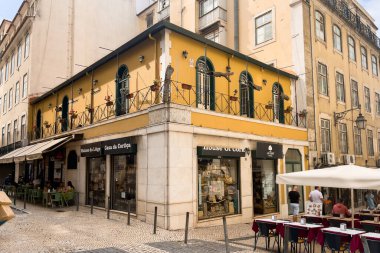 Lizbon 'da bir sokak manzarası