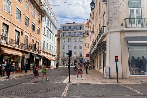 Lizbon 'da bir sokak manzarası