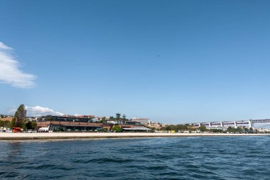 Lizbon üzerinde bir tur vapurundan görüntüler