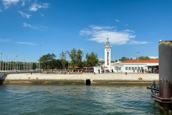 Vista Pequeno Porto Belém Lisboa — Fotografia de Stock