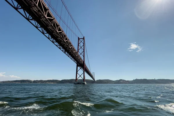 Most Kwietnia Lizbonie — Zdjęcie stockowe