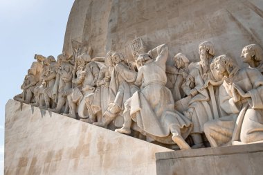 Lizbon 'daki Keşifler Anıtı' na Bakış