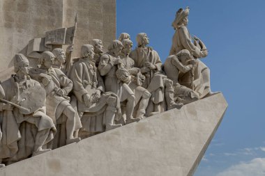 Lizbon 'daki Keşifler Anıtı' na Bakış