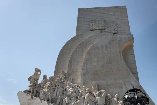 Vista Monumento Das Descobertas Lisboa — Fotografia de Stock