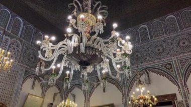 Moulay İdriss 'in onuruna düzenlenen dini festivale katılan Müslümanlar