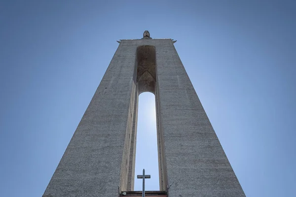 Estátua Cristo Rei Lisboa — Fotografia de Stock