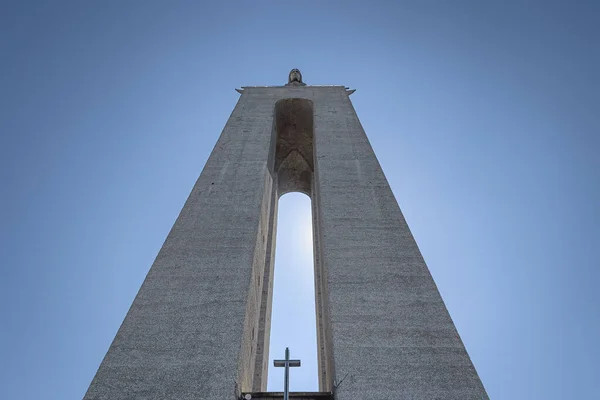 Estátua Cristo Rei Lisboa — Fotografia de Stock