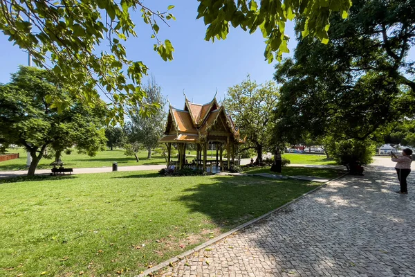 Belem花园的Sala Thai Pavilion — 图库照片