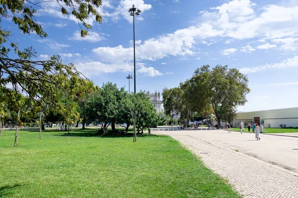 Jardim Torre Belem Lisbona — Foto Stock