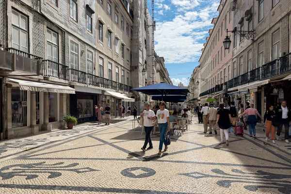Arco Rua Augusta Lisboa — Foto de Stock