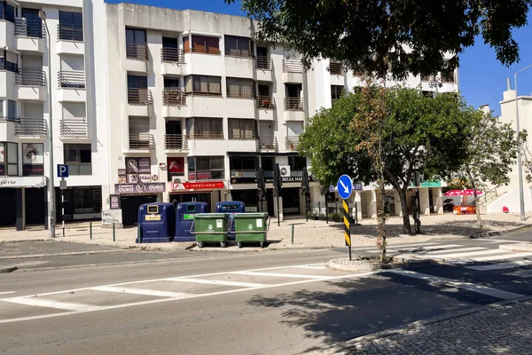 Leere Straße Almada Viertel Von Lissabon — Stockfoto