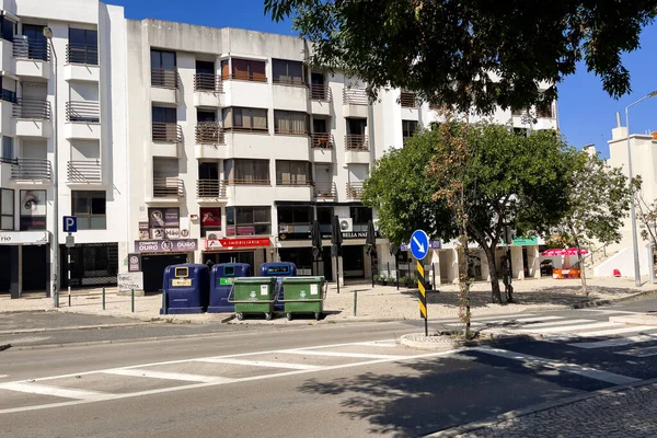 Leere Straße Almada Viertel Von Lissabon — Stockfoto