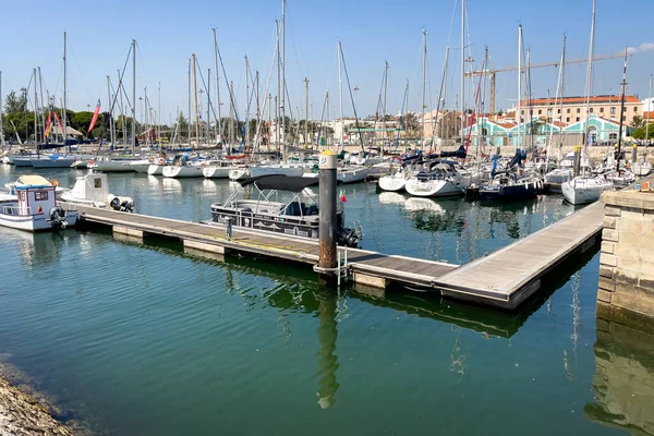 Boote Yachthafen Von Santa Maria Belem Lissabon — Stockfoto