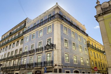 Lizbon, Portekiz sokaklarında güzel mimari