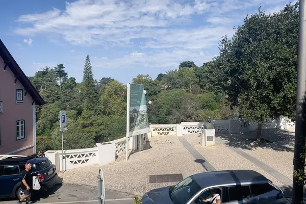 Exterior Belo Edifício Sintra Portugal — Fotografia de Stock