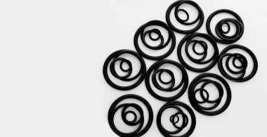 Renkli kağıdın alışılmadık bileşimi, soyutlama, çok renkli kağıt