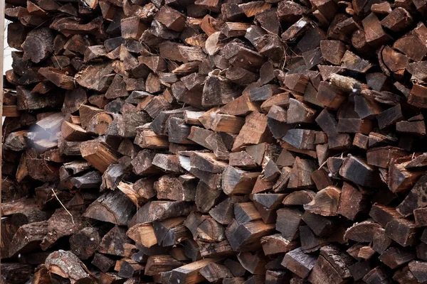 Stacks Logs Waiting Burned — Stock Photo, Image