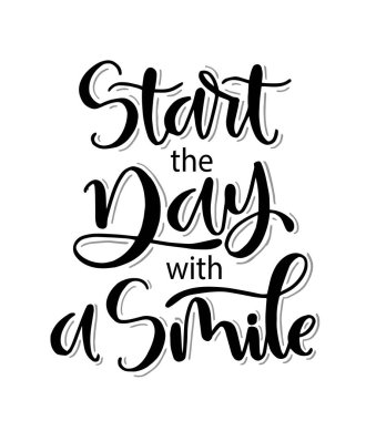 Güne gülümseme, el yazısı ve motivasyon alıntılarıyla başlayın.