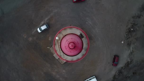 Vista Panormica Del Faro Costa Canarias Ocano Atlntico — Vídeo de Stock