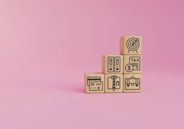 Fotokopi Dolapları Hedef Vergi Arşivi Portföy Takım Elbise Kredi Kartı Not Defteri Servet Cüzdanı Arama Kahvesi 3D