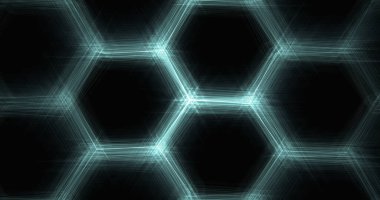 Sayısal arkaplan. Çok renkli altıgen var. Soyut. Gradyan arkaplan.