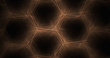 Sayısal arkaplan. Çok renkli altıgen var. Soyut. Gradyan arkaplan.