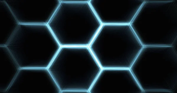 Igital Background Multicolored Hexagon Abstract Gradient Background — Stock Photo, Image