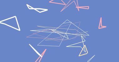 Soyut sanat. Duvar kağıdı. Çizgi dalga arka planı. Kalıp üçgen şekiller. Sanat kavramı. Gürültü dokusu. Okyanus dalgalanması.