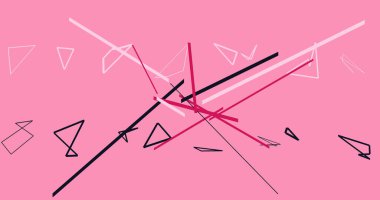 Soyut sanat. Duvar kağıdı. Çizgi dalga arka planı. Kalıp üçgen şekiller. Sanat kavramı. Gürültü dokusu. Okyanus dalgalanması.