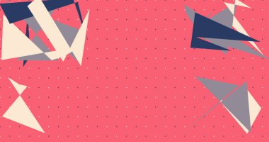 Soyut sanat. Duvar kağıdı. Çizgi dalga arka planı. Kalıp üçgen şekiller. Sanat kavramı. Gürültü dokusu. Okyanus dalgalanması.