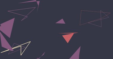 Soyut sanat. Duvar kağıdı. Çizgi dalga arka planı. Kalıp üçgen şekiller. Sanat kavramı. Gürültü dokusu. Okyanus dalgalanması.