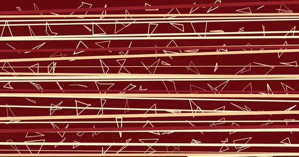 Abstraktní Umění Bannerové Tapety Pozadí Čárové Vlny Vzory Trojúhelníkové Tvary — Stock fotografie