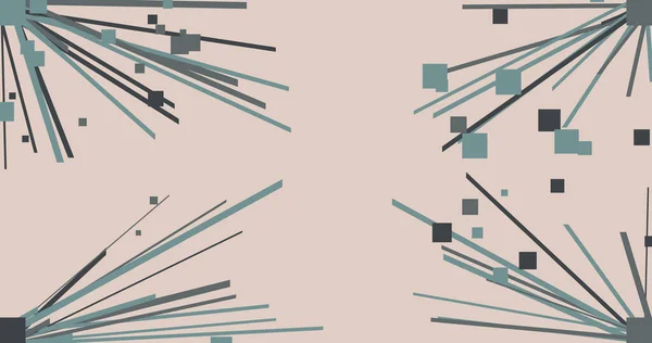 Abstrakte Kunst Banner Tapete Vorhanden Linienwellen Hintergrund Muster Dreiecksformen Konzeptkunst — Stockfoto