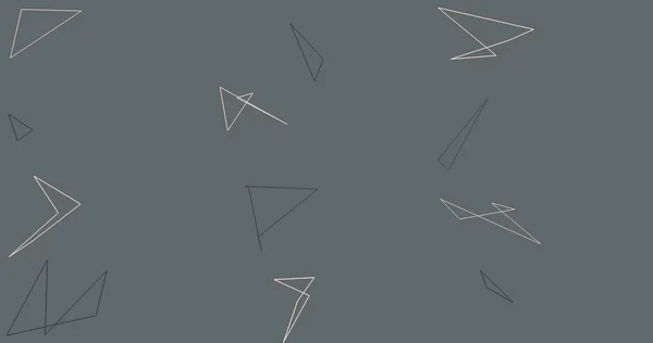 Αφηρημένη Τέχνη Μπλέντερ Ταπετσαρία Φόντο Κύματος Γραμμής Σχήματα Τρίγωνο Μοτίβα — Φωτογραφία Αρχείου