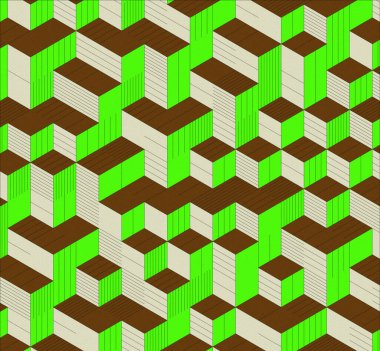 İzometrik küp. Renkli ve gürültü desenli. Mezuniyet geçmişi. 3 boyutlu izometrik küp. Pankart Duvar Kağıdı.