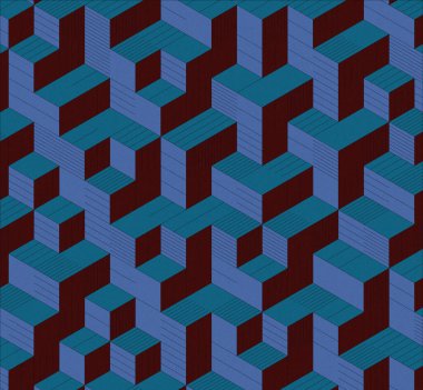 İzometrik küp. Renkli ve gürültü desenli. Mezuniyet geçmişi. 3 boyutlu izometrik küp. Pankart Duvar Kağıdı.